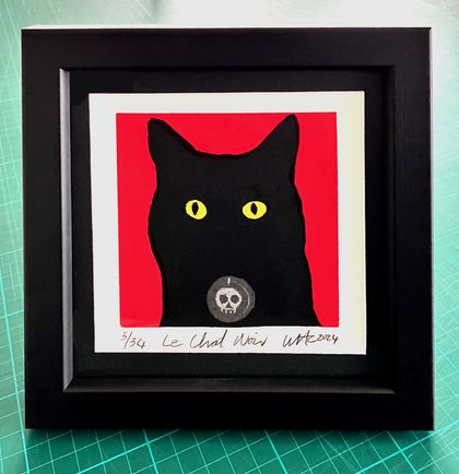 Le Chat Noir - framed